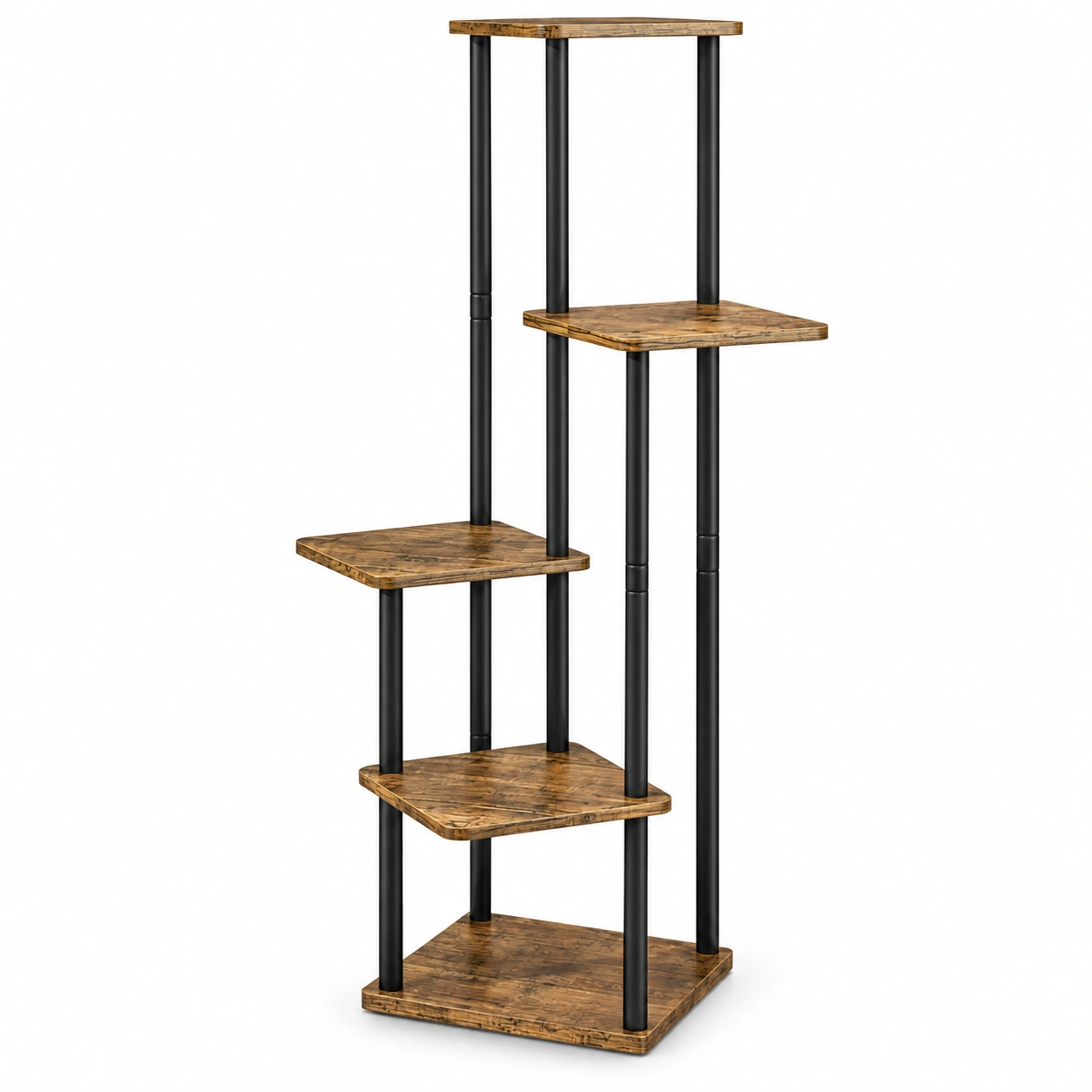 5-Tier Tall Metal Plant Stand for Plants