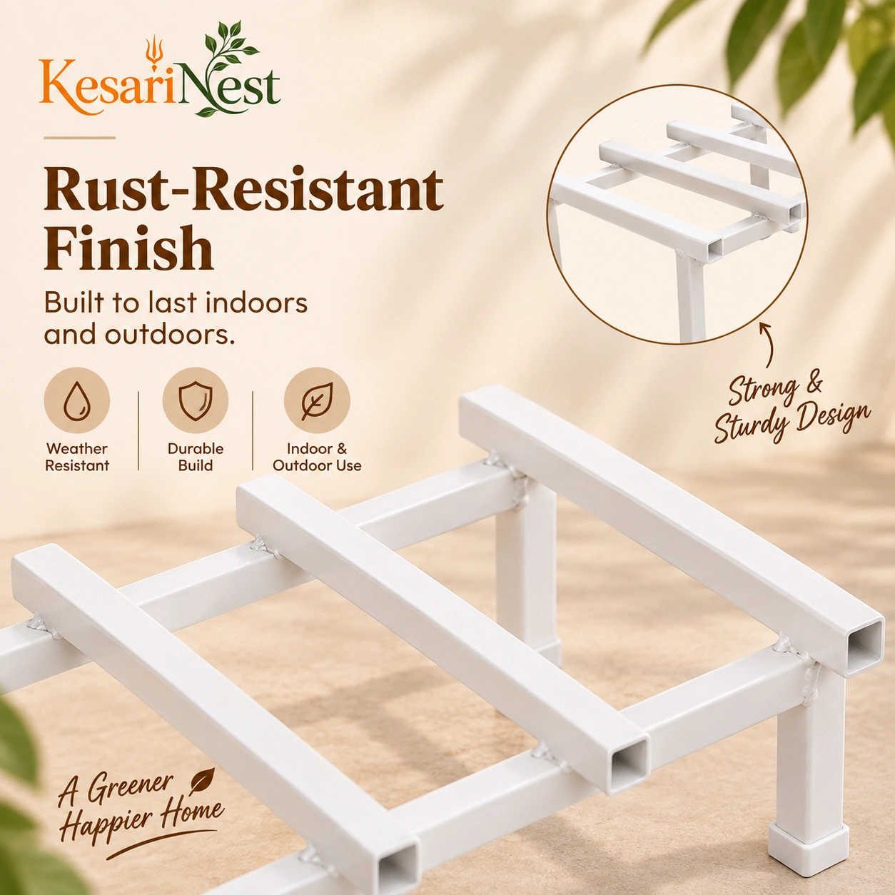 Adjustable Heavy Duty Metal Plant Stand view 5