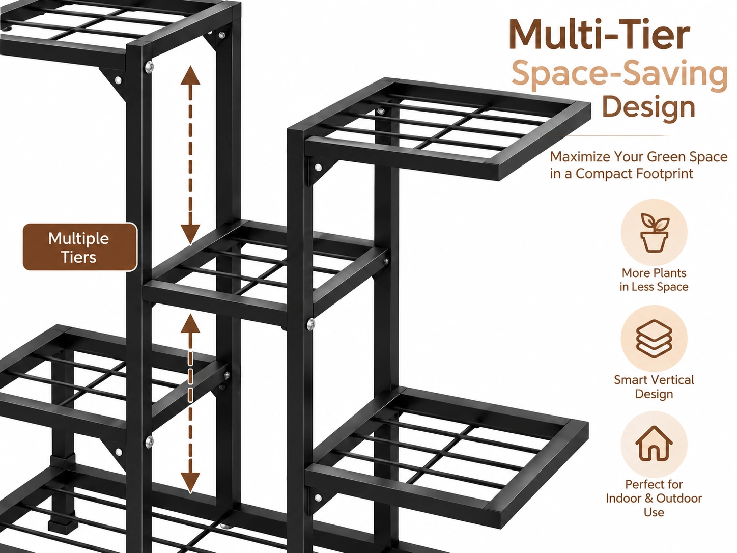 Multi-Tier Space-Saving Design