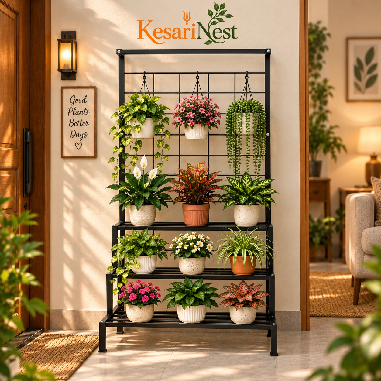 4-Tier Flower Pot Rack for Home & Balcony — slide 7