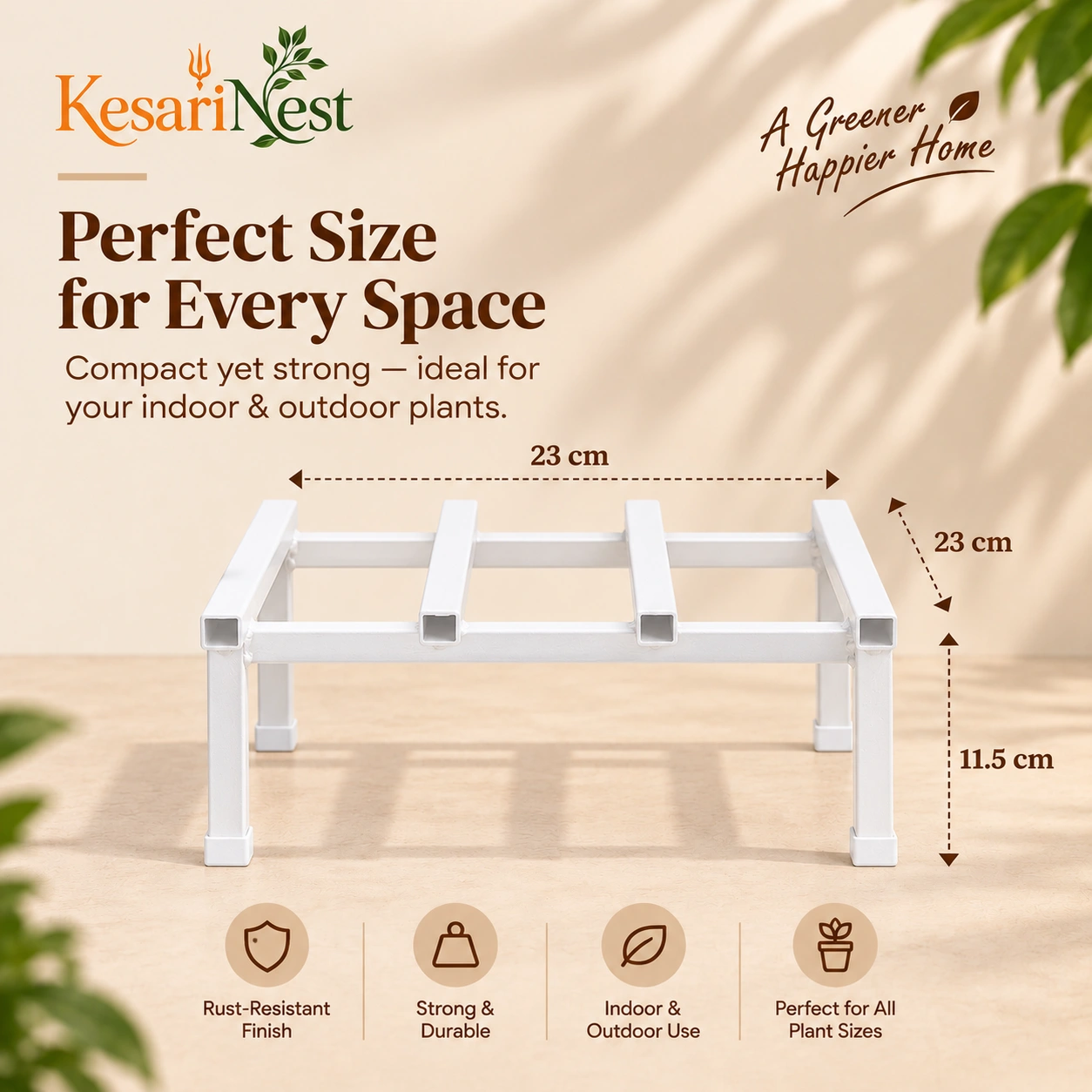 Adjustable Heavy Duty Metal Plant Stand view 6